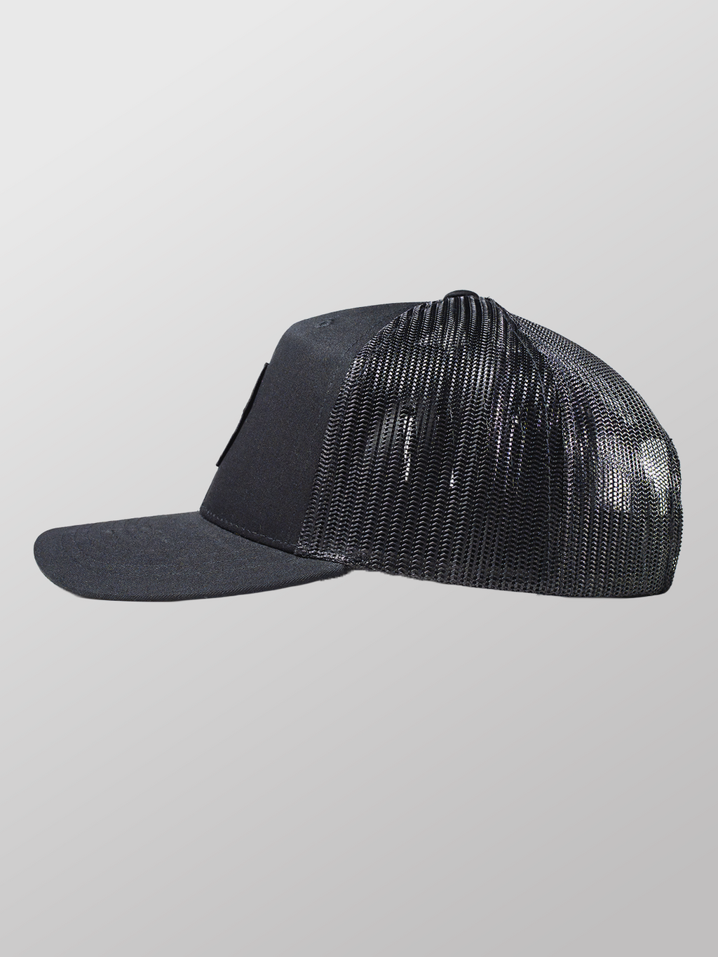 Camo Patch Black Baseball Cap