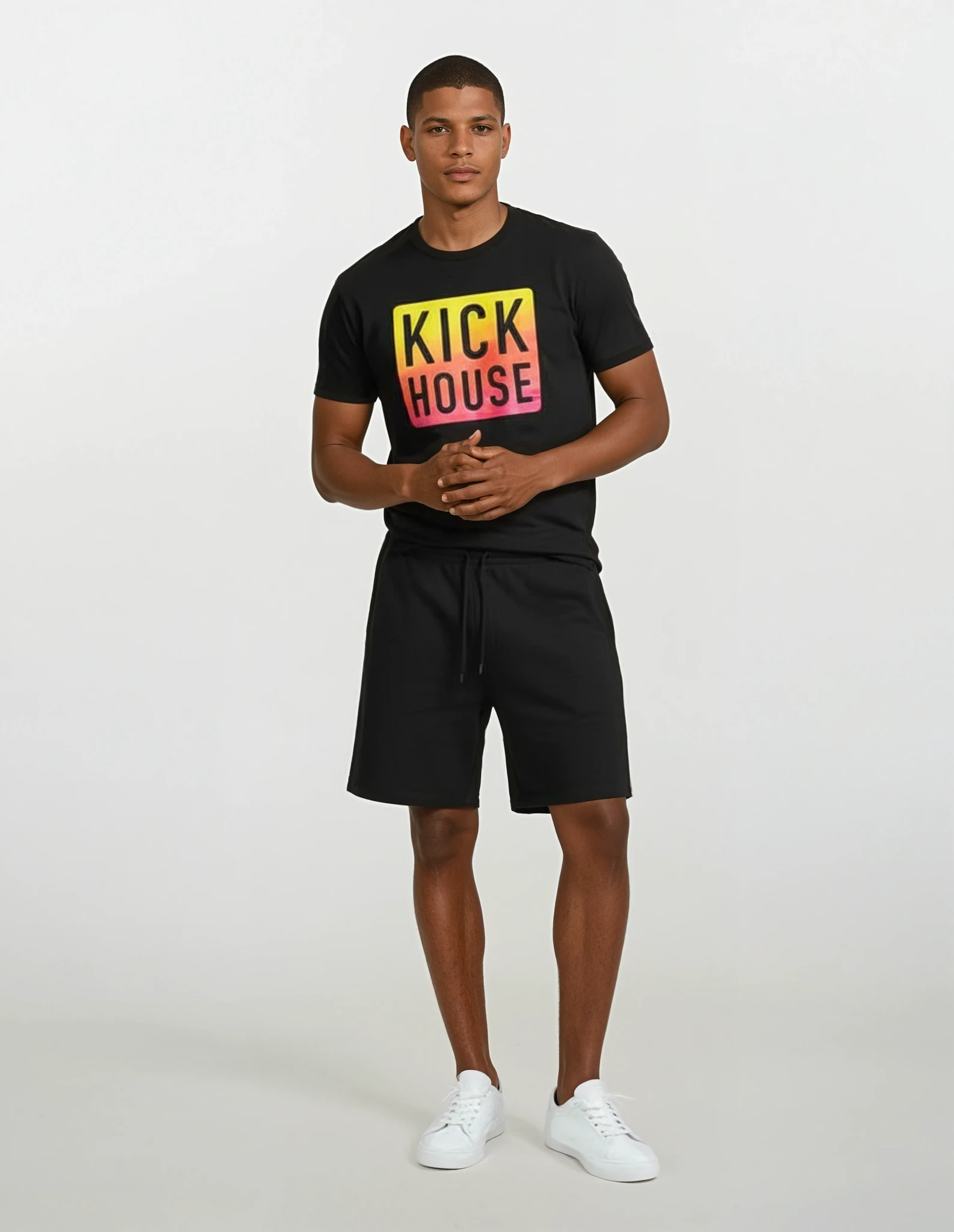 KickHouse Sunset Tee Q Star