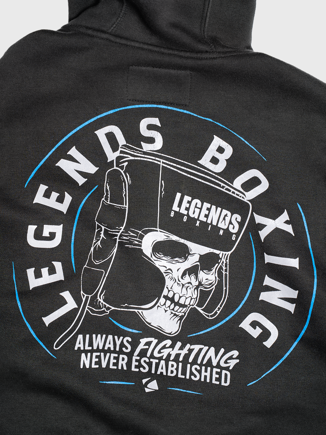 Skull Fleece Zip-Up Q Star