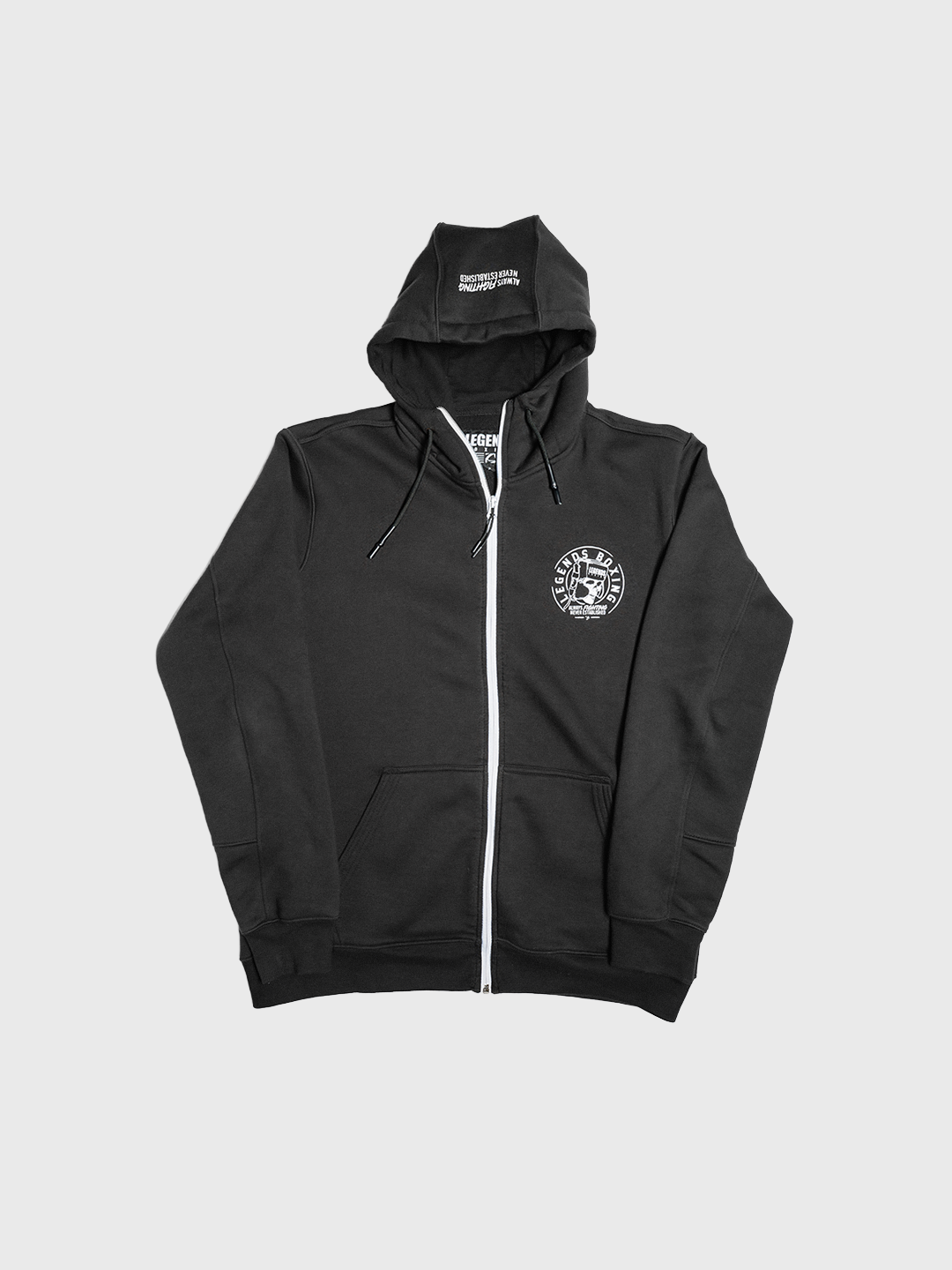 Skull Fleece Zip-Up Q Star