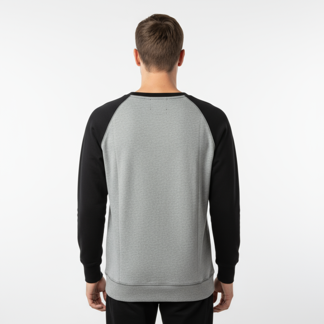 Unisex Stacked Logo Wideneck Sweatshirt Kickhouse Boxing