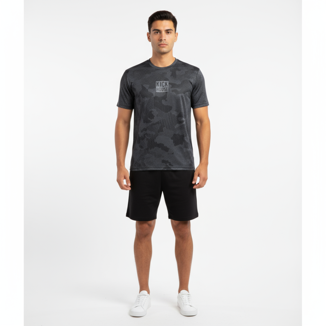 Stacked Performance Short Sleeve Tee Kickhouse Boxing