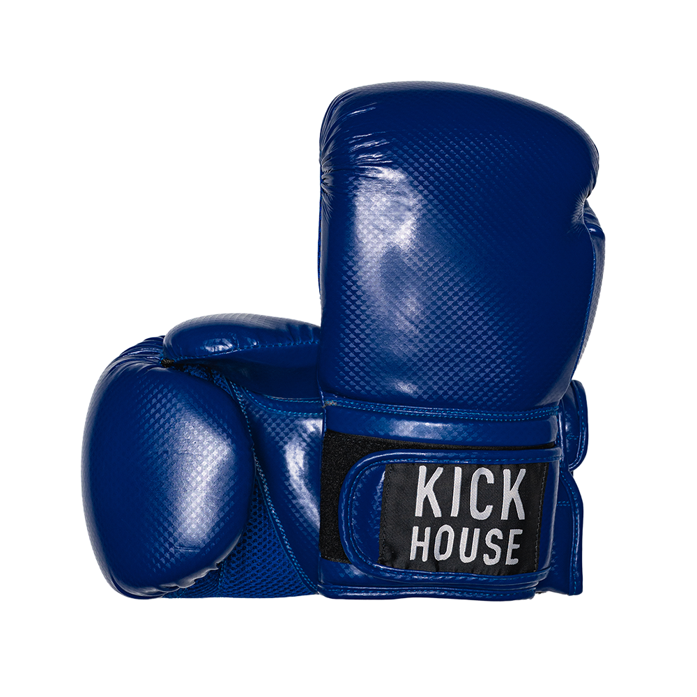 16oz Synthetic Leather Boxing Gloves Kickhouse Boxing