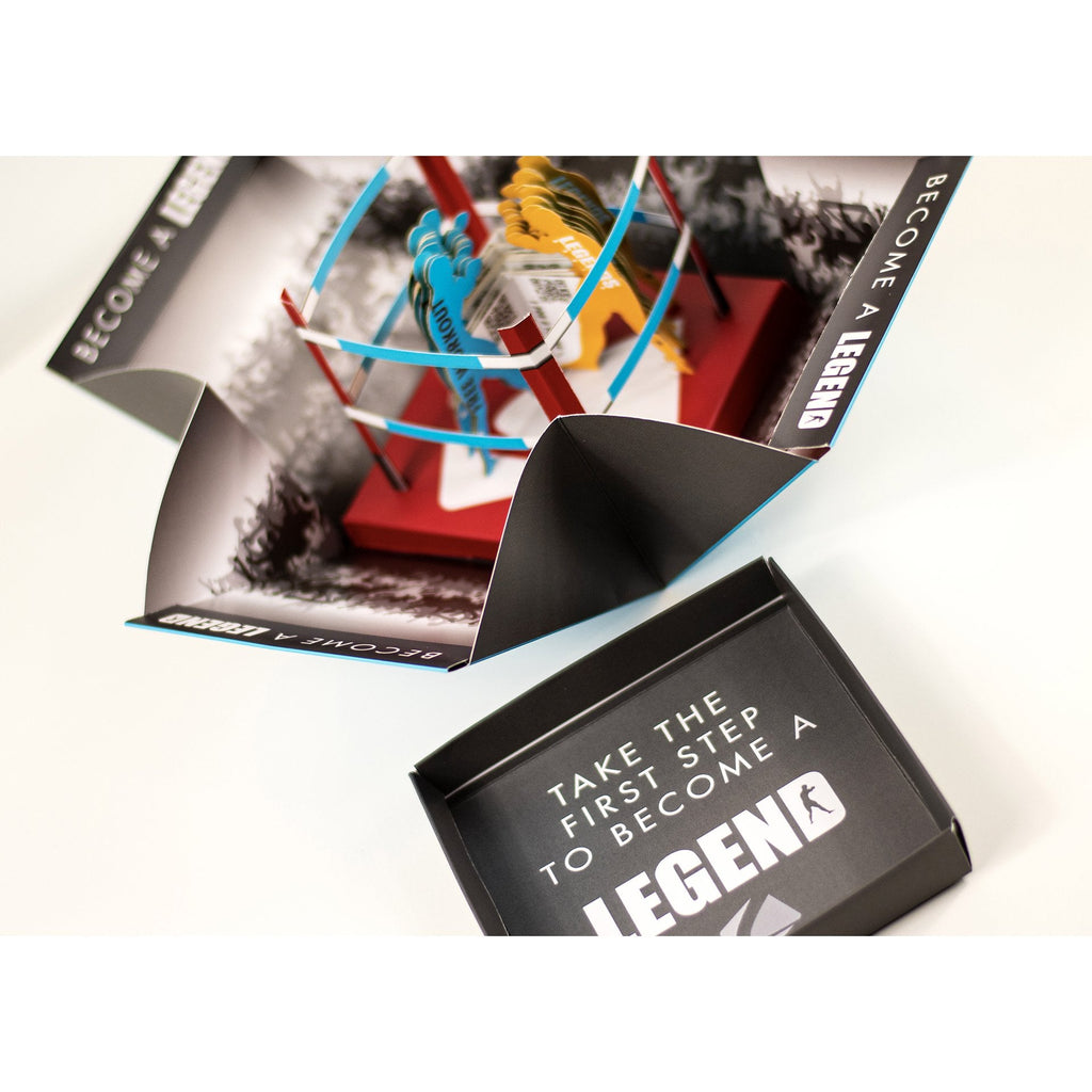Popup Ring Boxes - Be A Legend Gear