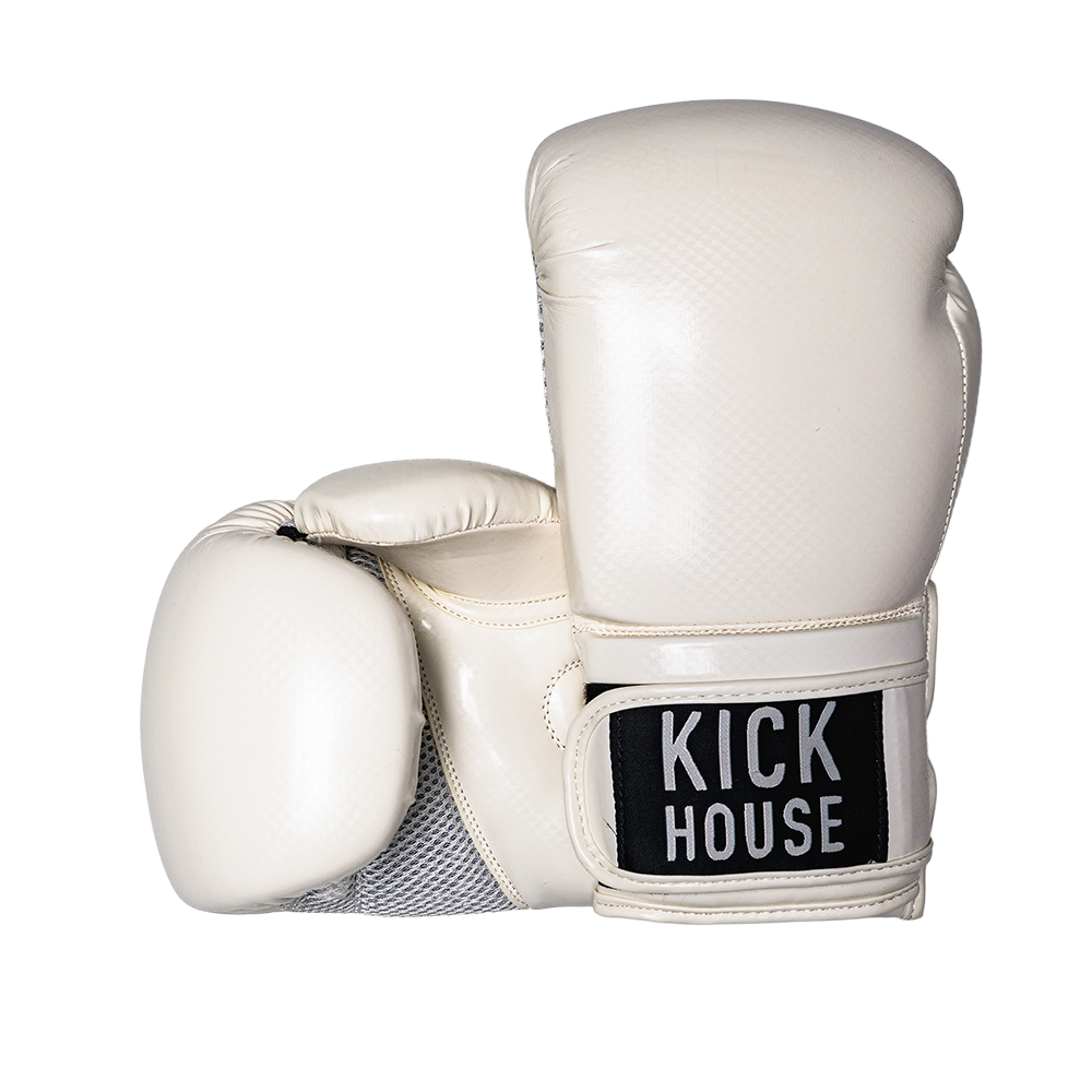16oz Synthetic Leather Boxing Gloves Kickhouse Boxing